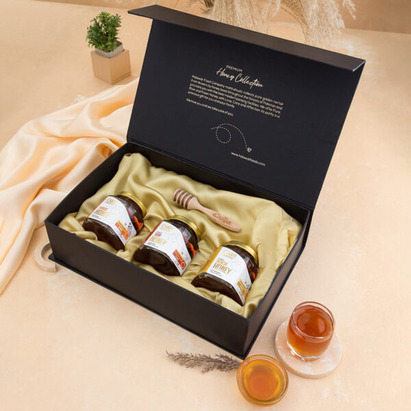 Halawat Delights Gift Box, 3 Jars of 250g each - Image 5